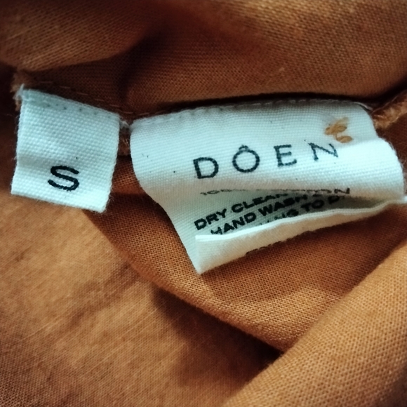 Doen O'Keefe Top in Spice brown Small - Picture 6 of 6